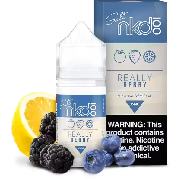 جویس با طعم بلوبری لیمو تمشک سالت Naked Salt Really Berry