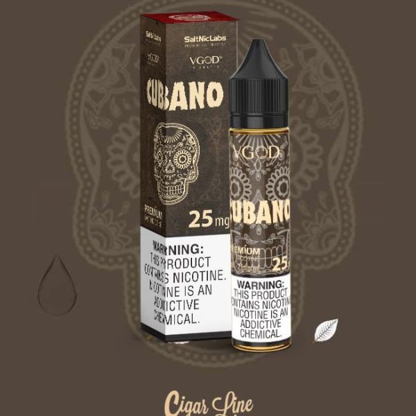 جویس کوبانو سالت با طعم سیگار برگ کوبایی VGOD Cubano SaltNic