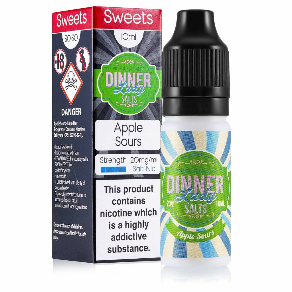 سالت دینرلیدی سیب و پاستیل 10 میل Dinner Lady Apple Sours