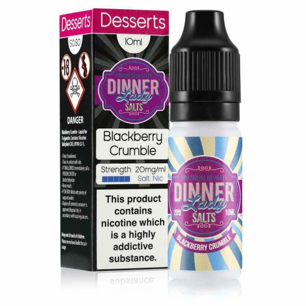سالت دینرلیدی کیک و تمشک 10 میل Dinner Lady Blackberry Crumble