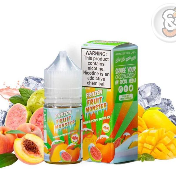 جویس سالت مانستر انبه هلو گواوا MONSTER SALT MANGO PEACH GUAVA - ویپ اسموک سنتر