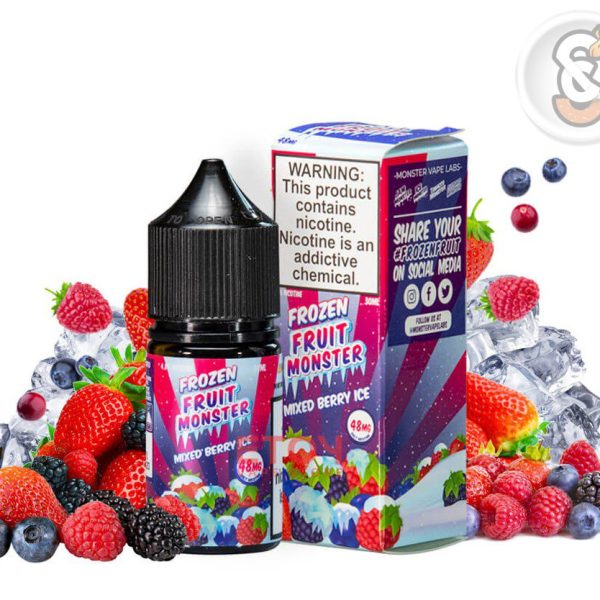 جویس سالت میکس بری یخ Fruit Monster Salt Mixed Berry ice - ویپ اسموک سنتر