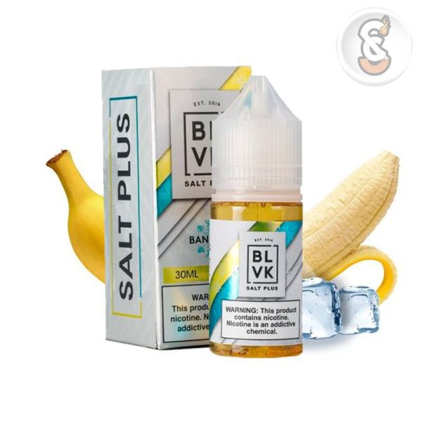 جویس سالت بی ال وی کی موز یخ ICE BANANA SALT PLUS BLVK - ویپ اسموک سنتر
