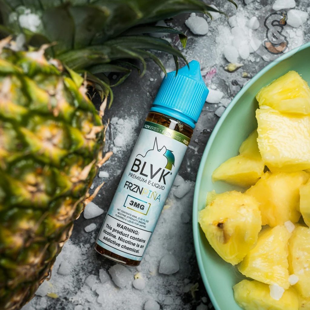 جویس بی ال وی کی آناناس یخ BLVK Unicorn FrznPina 60ml - ویپ اسموک سنتر