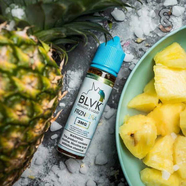 جویس بی ال وی کی آناناس یخ BLVK Unicorn FrznPina 60ml - ویپ اسموک سنتر