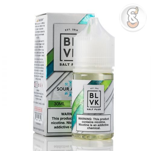 جویس سالت بی ال وی کی سیب یخ ICE SOUR APPLE SALT PLUS BLVK - ویپ اسموک سنتر