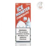جویس مانستر توتفرنگی هندوانه و سیب یخ 100میل ICE MONSTER STRAWMELON APPLE - ویپ اسموک سنتر