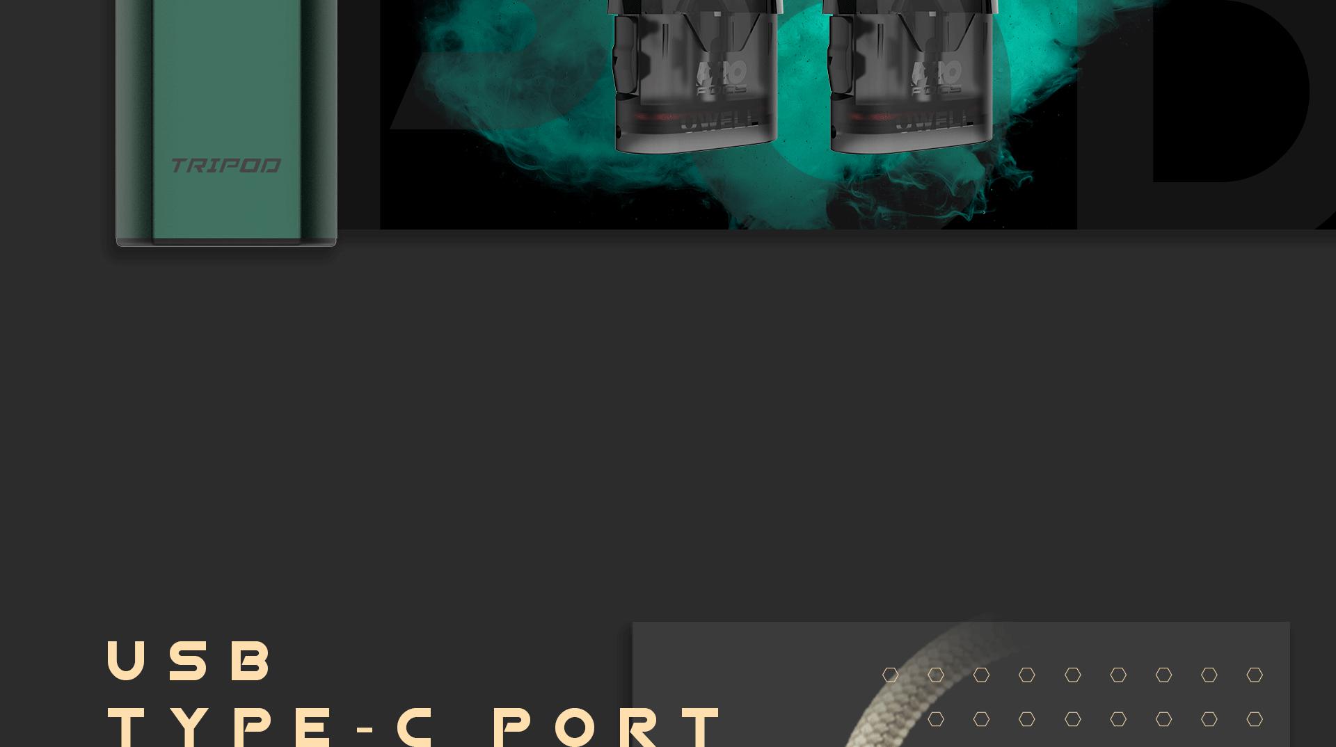 پاد سیستم یوول تریپاد UWELL TRIPOD PCC STARTER KIT