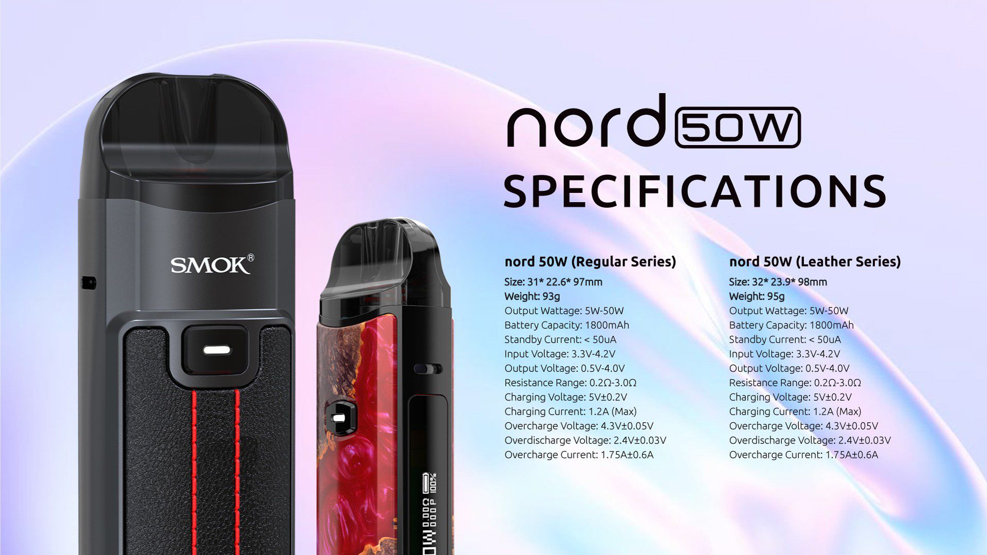ویپ پاد اسموک نورد 50 وات SMOK NORD 50W