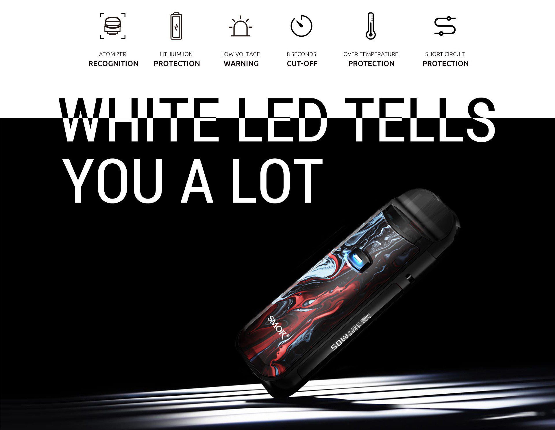 ویپ پاد اسموک نورد 50 وات SMOK NORD 50W