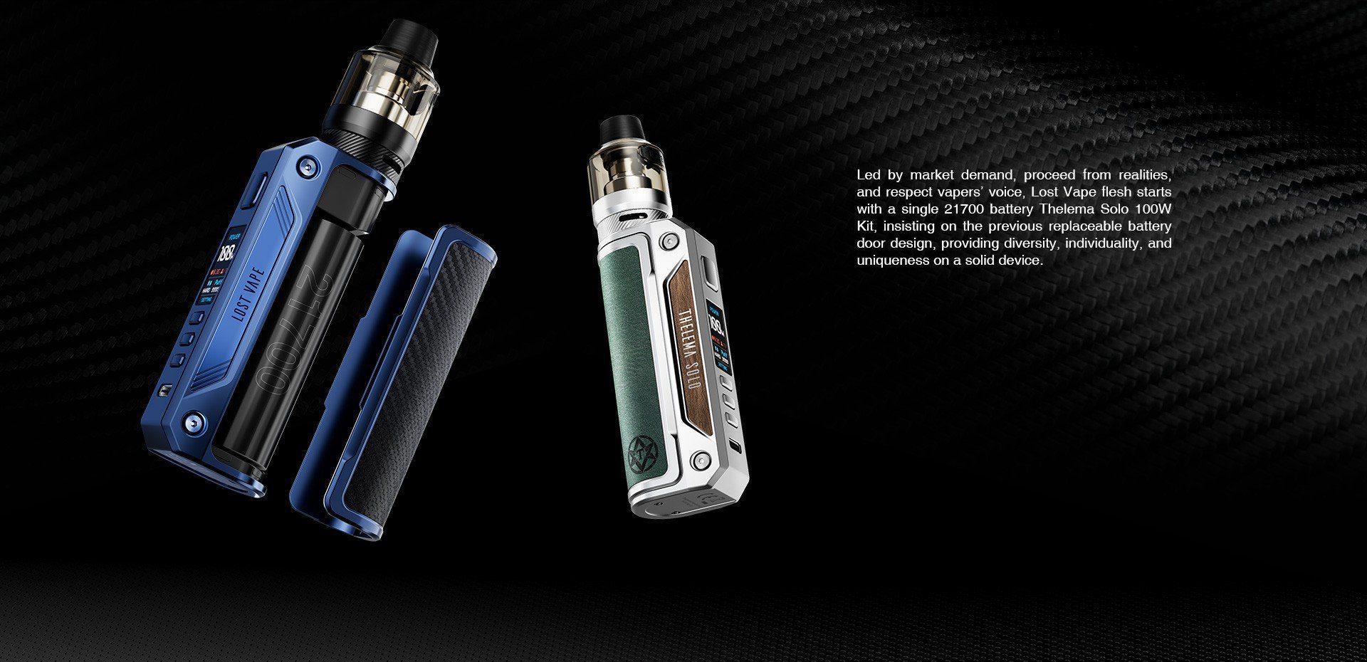 ویپ لاست ویپ تلما سولو 100وات LOST VAPE THELEMA SOLO 100W