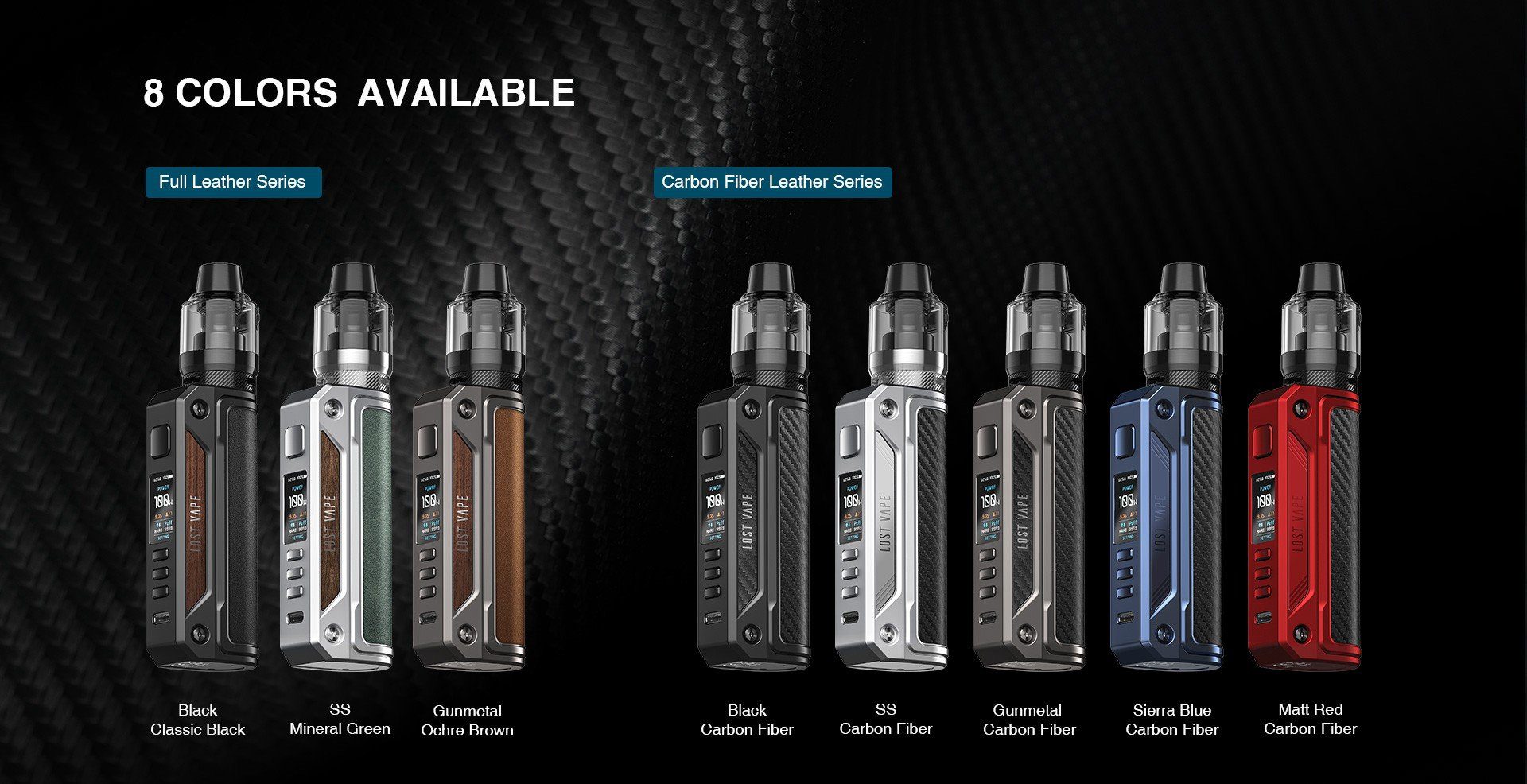 ویپ لاست ویپ تلما سولو 100وات LOST VAPE THELEMA SOLO 100W