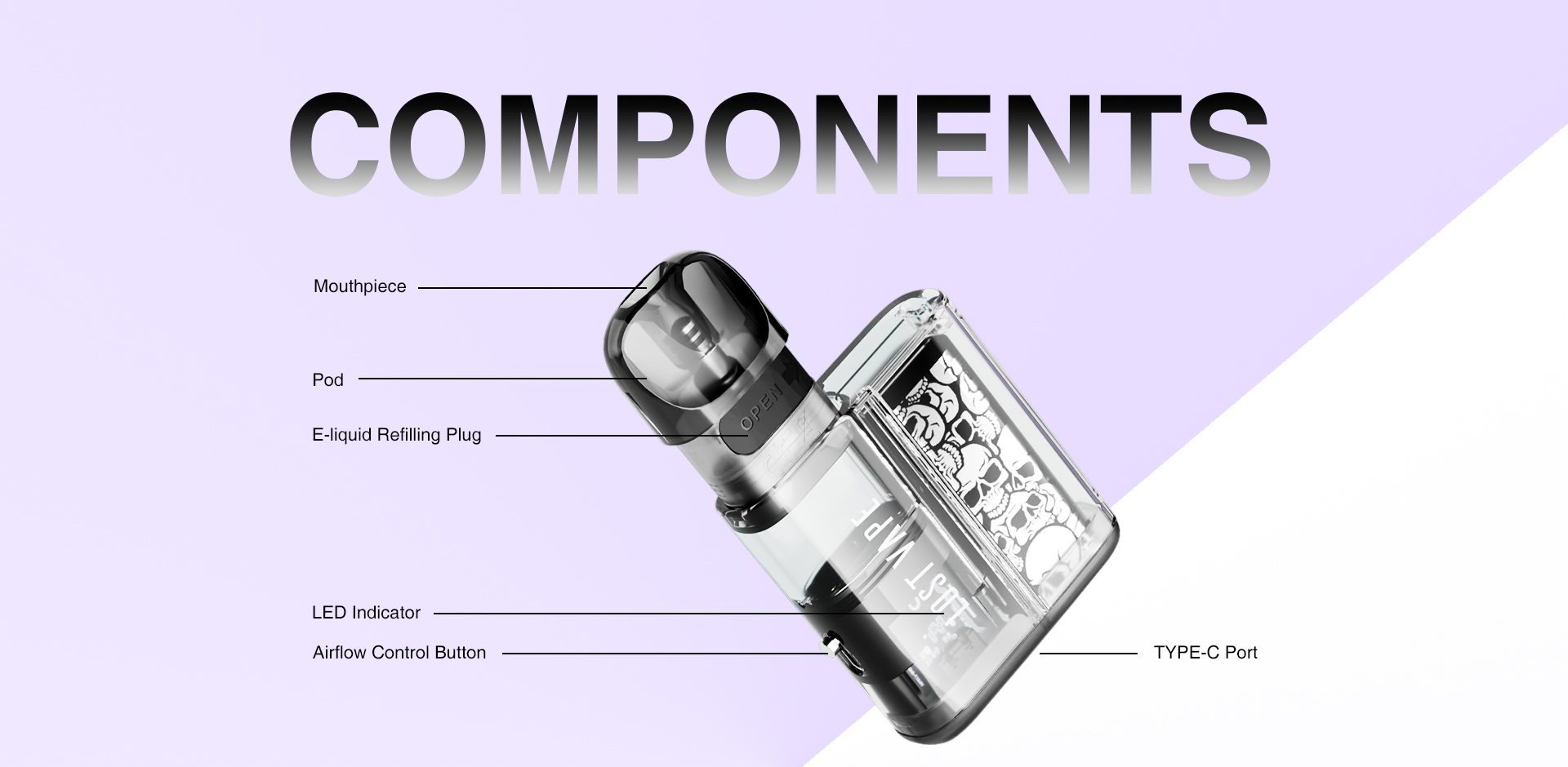 پاد لاست ویپ اورسا بیبی LOST VAPE URSA BABY POD KIT