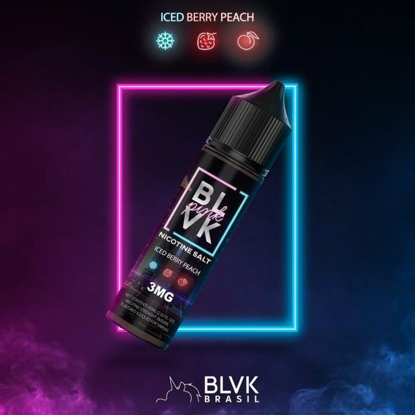 جویس بی ال وی کی توتفرنگی و هلو یخ Blvk Pink Iced Berry Peach