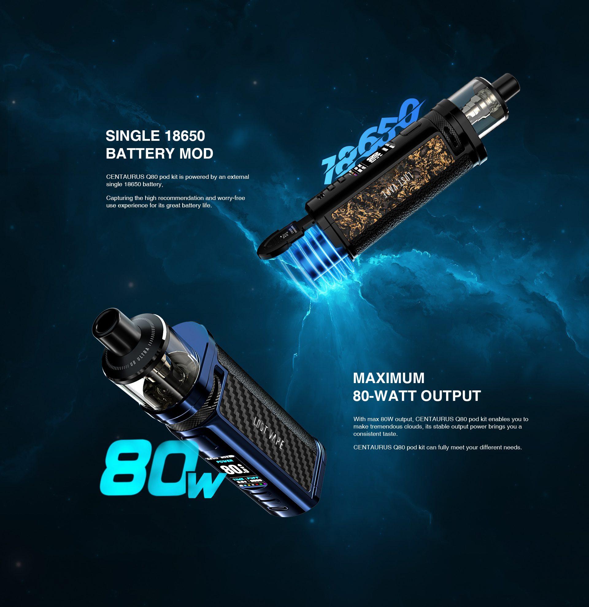 ویپ پاد لاست ویپ سنتاروس کیو 80 LOST VAPE CENTAURUS Q80