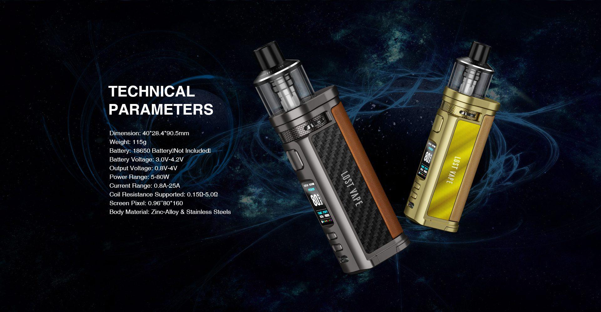 ویپ پاد لاست ویپ سنتاروس کیو 80 LOST VAPE CENTAURUS Q80