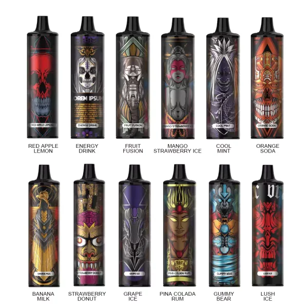 پاد یکبار مصرف کی کی انرژی 8000 پوکی KK Energy 8000puffs Pod Kit