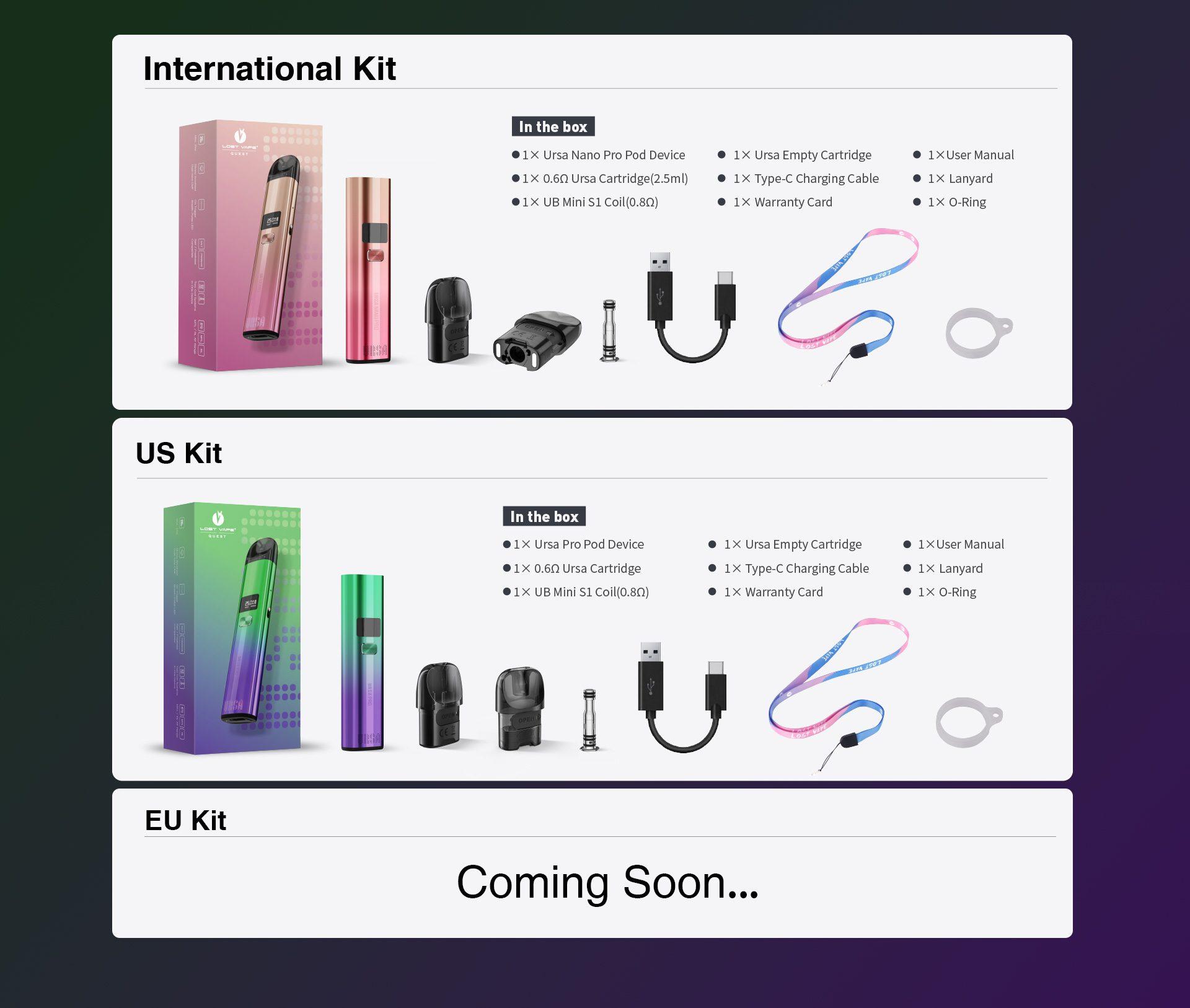 پاد لاست ویپ اورسا نانو پرو Lost Vape Ursa Nano Pro Kit