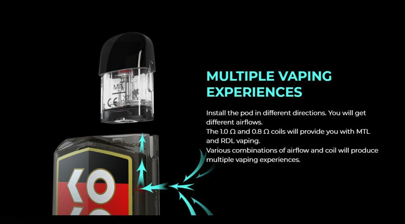 پاد یوول کالیبرن کوکو پرایم (سری گلوری) Uwell Caliburn Koko Prime Vision Glory World Cup