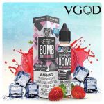 جویس سالت ویگاد بمب توتفرنگی یخ VGOD BERRY BOMB ICE SALTNIC