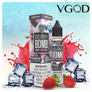 جویس سالت ویگاد بمب توتفرنگی یخ VGOD BERRY BOMB ICE SALTNIC