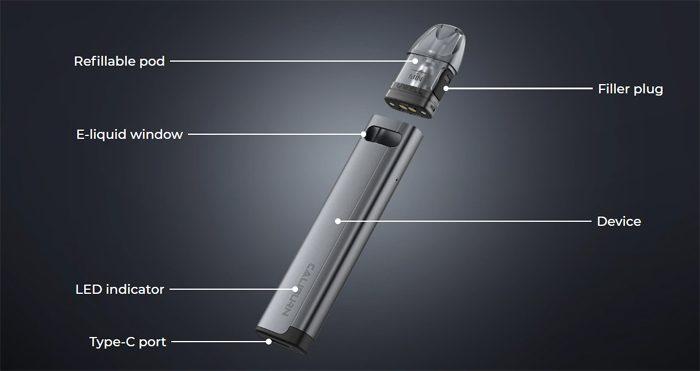 پاد یوول کالیبرن ای 2 اس UWELL CALIBURN A2S