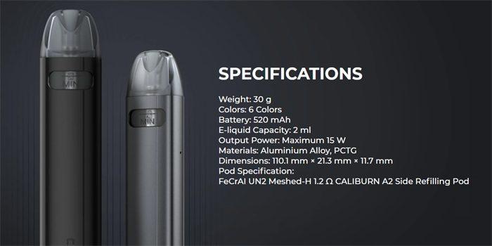 پاد یوول کالیبرن ای 2 اس UWELL CALIBURN A2S