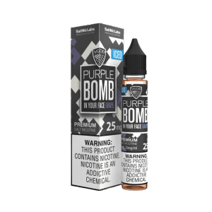 جویس سالت ویگاد بمب انگور یخ VGOD PURPLE BOMB ICE SALTNIC