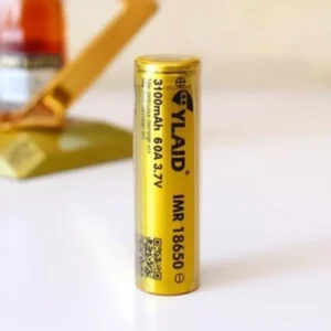 باتری 18650 سیلاید 3100 میلی آمپر Cylaid Ylaid 60A 3100mAh 18650