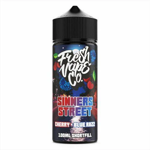 new-vape-distillery-fresh-vape-co-sinners-street-100ml-shortfill جویس ویپ دیستلری آلبالو و تمشک Vape Distillery SINNERS STREET