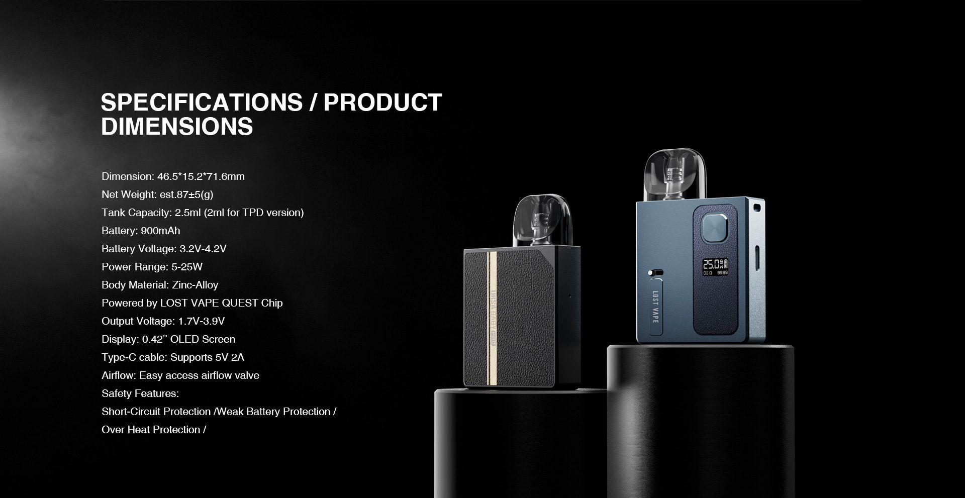 پاد لاست ویپ اورسا بی بی پرو LOST VAPE URSA BABY PRO