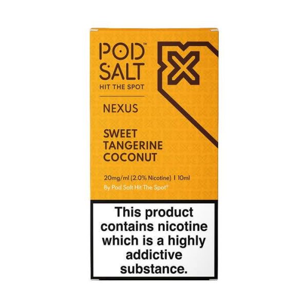 سالت پادسالت نارگیل و نارنگی شیرین POD SALT Sweet Tangerine Coconut 30ml