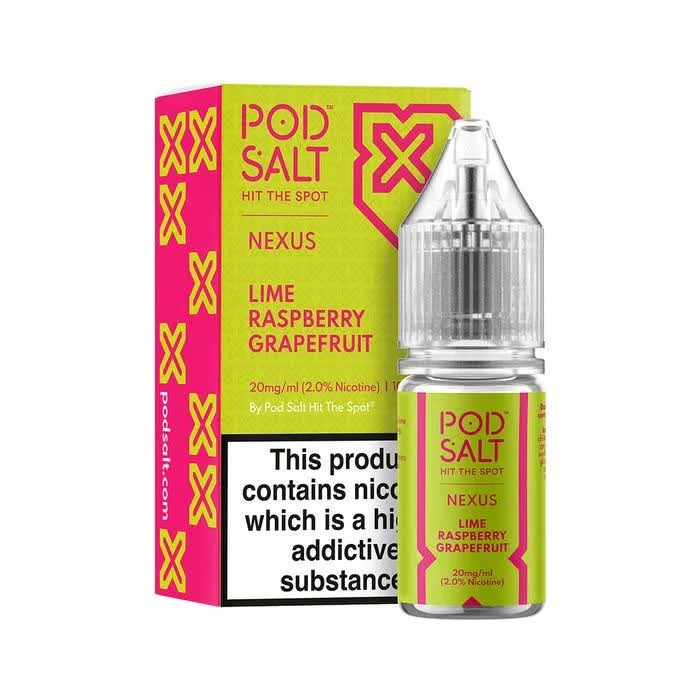 سالت پادسالت لیمو ترش تمشک گریپ فروت NEXUS LIME RASPBERRY GRAPEFRUIT 30ML