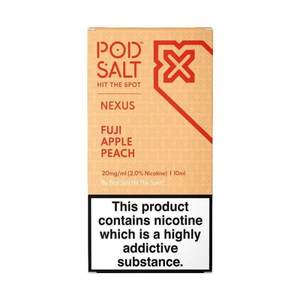 سالت پادسالت سیب فوجی و هلو Pod Salt Nexus Fuji Apple Peach 30ml