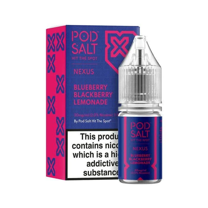 سالت پادسالت بلوبری بلک بری لیموناد Pod Salt Blueberry Blackberry Lemonade 30ml