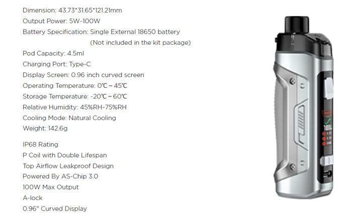 ویپ گیک ویپ بوست پرو 2 بی 100 GEEK VAPE B100 BOOST PRO 2