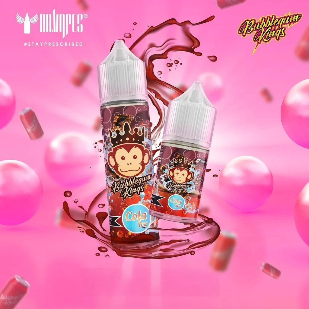 جویس دکتر ویپز آدامس کولا یخ Bubblegum Kings Cola Ice 60ml