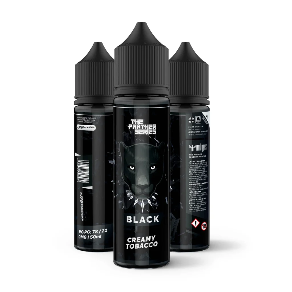 جویس دکتر ویپز تنباکو و بستنی Dr Vapes Black Panther 60ml