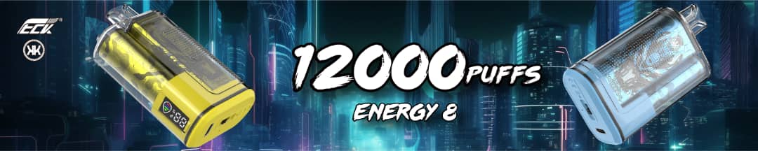 پاد یکبار مصرف کی کی انرژی 8 kk energy 8 12000 puff