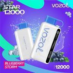 پاد یکبار مصرف وزول 12000 پاف بلوبری یخ