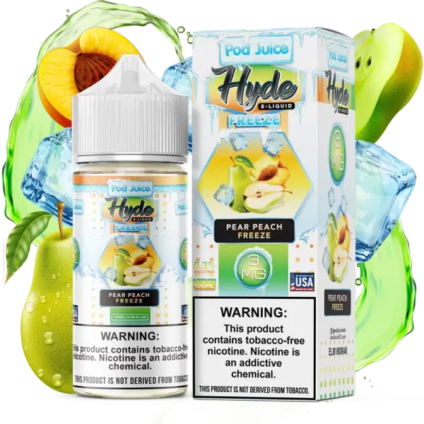 جویس پاد جویس هلو گلابی یخ Pear Peach Freeze 100ml