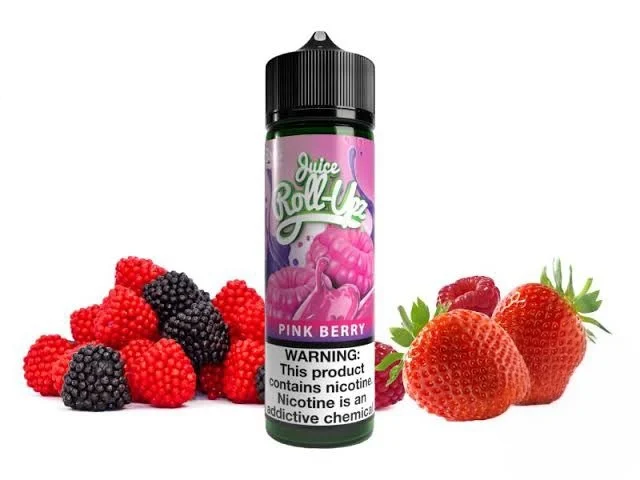 Pink Berry by Juice Roll2 جویس رول آپز تمشک 60 میل