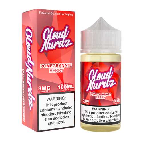 جویس کلود نوردز انار و میوه های بری Cloud Nurdz Pomegranate Berry 100ml